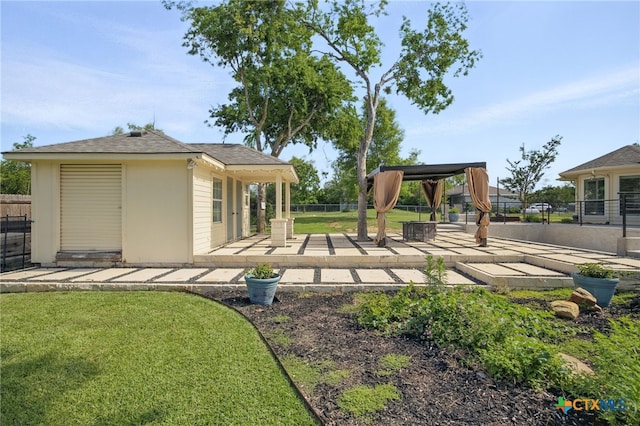 20904 Apache Plum Ln, Pflugerville, TX 78660 - view of yard with a patio area