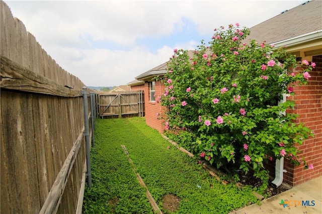 view of yard