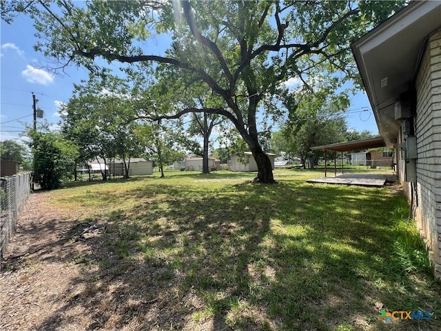 212 Brook St, Seguin, TX 78155 - view of yard featuring a patio area