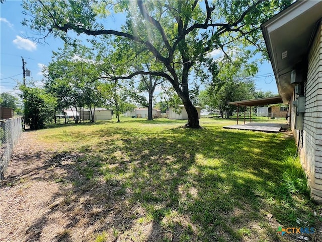 212 Brook St, Seguin, TX 78155 - view of yard with a patio