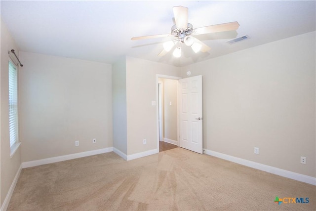 2210 Addax Trl, Harker Heights, TX 76548 - unfurnished room with a ceiling fan and carpet