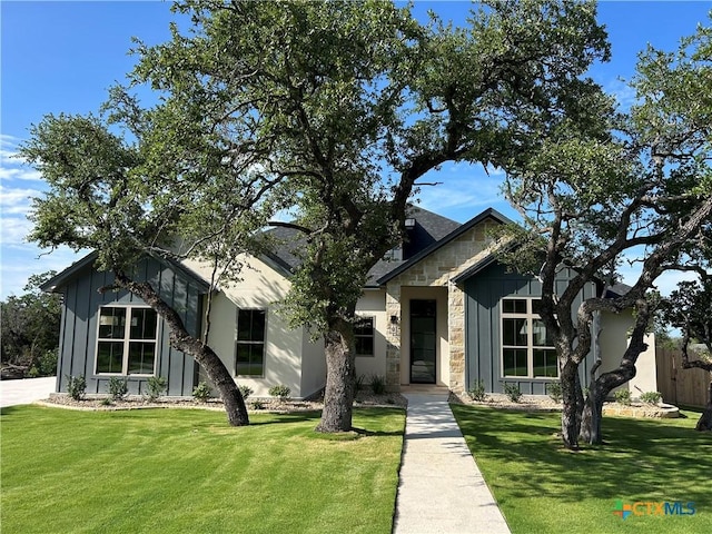 5903 Whippoorwill Rd, Temple, TX 76502 - modern farmhouse featuring board and batten siding and stone siding