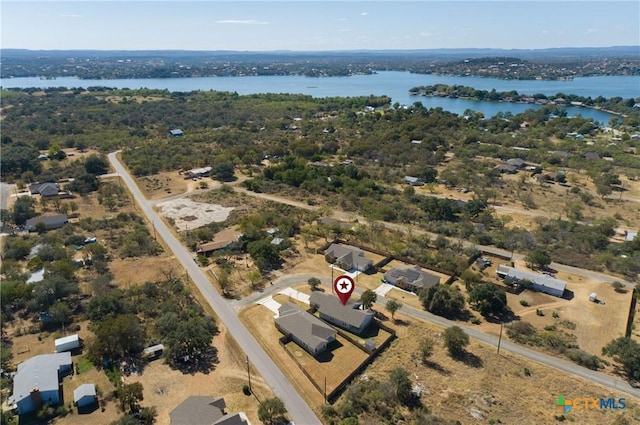 1512 Stonecrest Dr, Granite Shoals, TX 78654 - bird's eye view of a large body of water