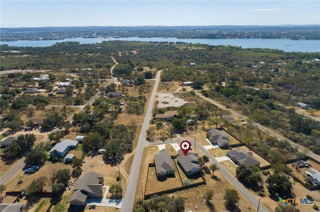 1512 Stonecrest Dr, Granite Shoals, TX 78654 - aerial view of a large body of water
