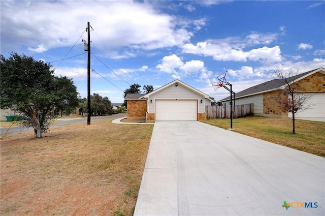 1512 Stonecrest Dr, Granite Shoals, TX 78654 - ranch-style house featuring driveway, brick siding, and an attached garage
