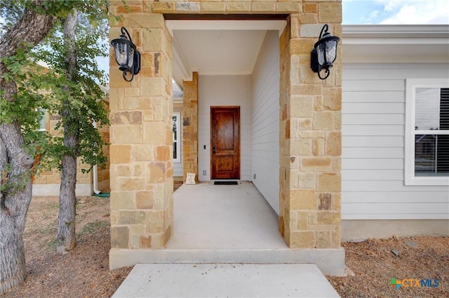 1512 Stonecrest Dr, Granite Shoals, TX 78654 - entrance to property featuring stone siding