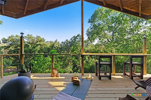 2201 Fuller Ln, Harker Heights, TX 76548 - view of deck
