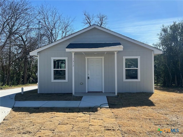 view of bungalow-style home
