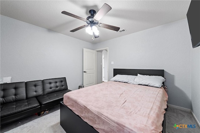 2515 Alpine Fir Dr, Harker Heights, TX 76548 - bedroom featuring carpet floors and ceiling fan