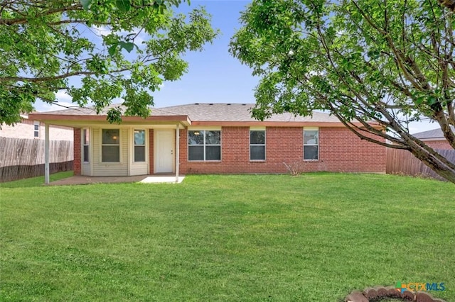 4104 Matt Ct, Killeen, TX 76549 - back of house featuring a patio and brick siding