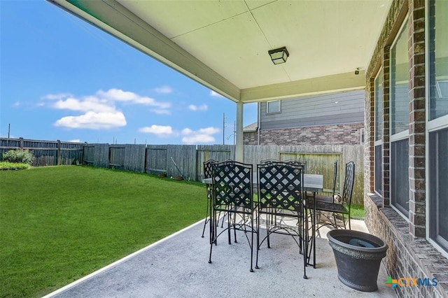 view of patio / terrace