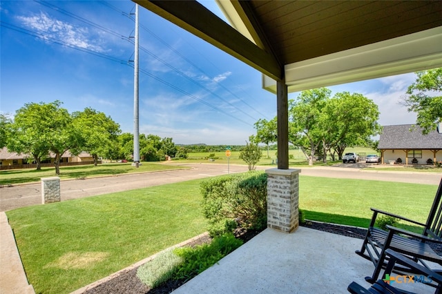 view of patio