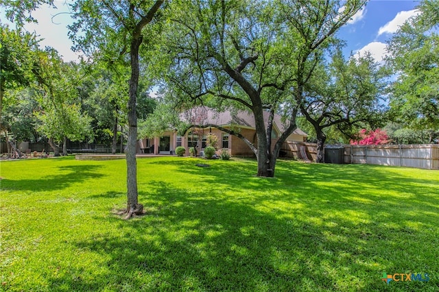 11503 Meredith Dr, Belton, TX 76513 - view of fenced backyard