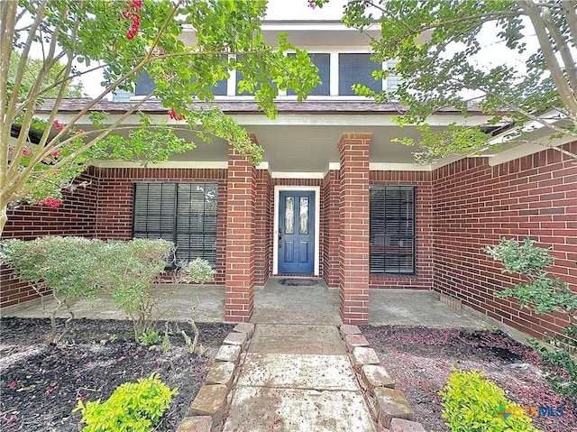209 Westbrook Dr, Victoria, TX 77904 - property entrance with brick siding