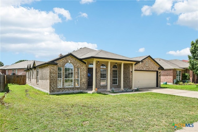 2010 Schorn Dr, Killeen, TX 76542 - ranch-style house with brick siding, concrete driveway, and a garage