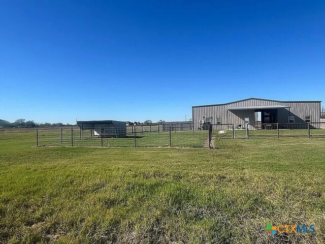 205 Lasalle Rd, Inez, TX 77968 - view of yard with an outbuilding