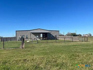 205 Lasalle Rd, Inez, TX 77968 - view of yard