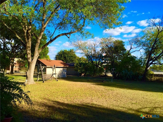 view of yard