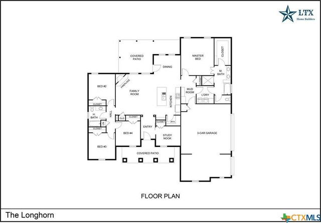 113 Cobblestone Ln, Burnet, TX 78611 - view of side of property with a lawn, driveway, stone siding, a garage, and roof with shingles