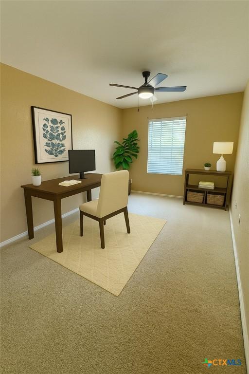 7611 Presidio Crk, Boerne, TX 78015 - hallway with an upstairs landing and carpet