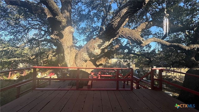 view of deck