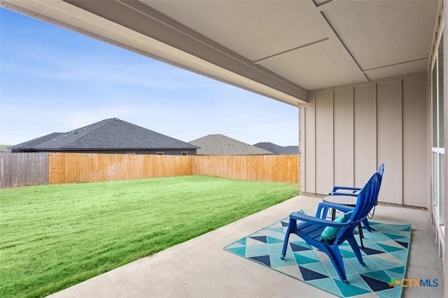 1306 Campbelton Dr, Temple, TX 76504 - view of yard with a fenced backyard and a patio area