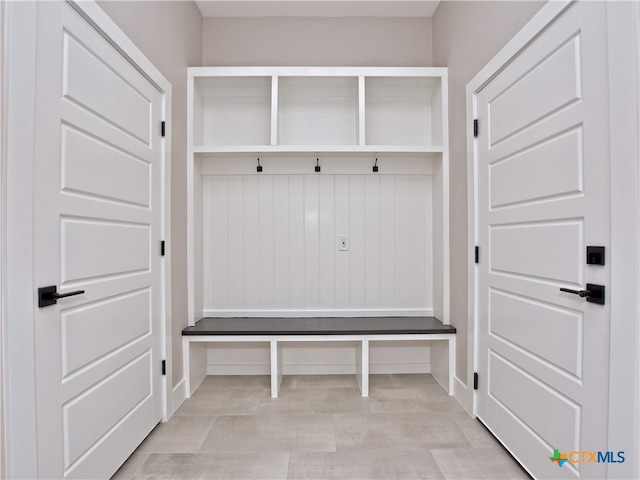 view of mudroom