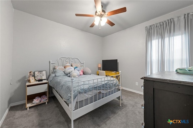 730 Eagle Pass Dr, Salado, TX 76571 - bedroom featuring ceiling fan and carpet flooring
