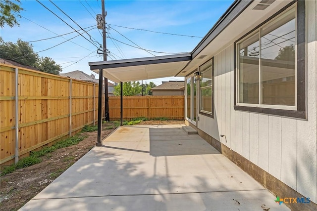 1701 Southwestern Trl, Round Rock, TX 78664 - fenced backyard with a patio and entry steps