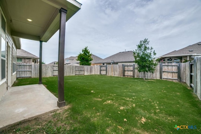 2241 Windswept Way, New Braunfels, TX 78132 - view of yard featuring a patio area