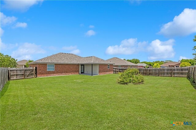 503 Chrislyn St, Troy, TX 76579 - view of fenced backyard