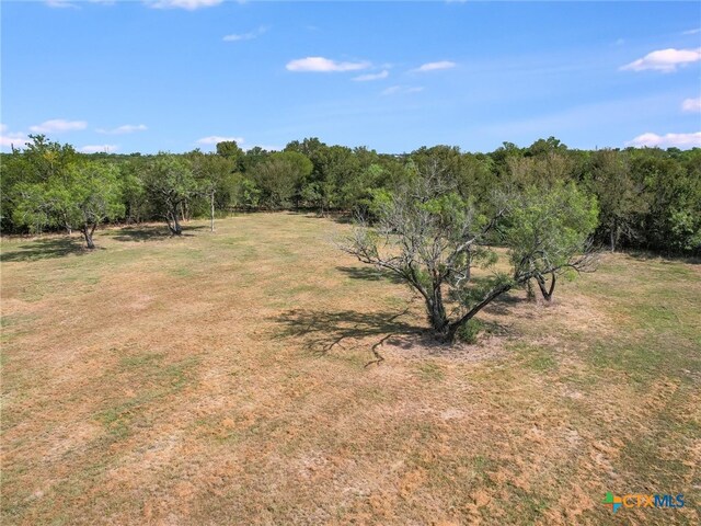 view of landscape featuring a rural view