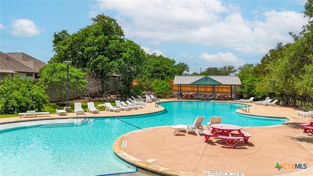 1904 Garretts Way, Manchaca, TX 78652 - community pool featuring fence and a patio