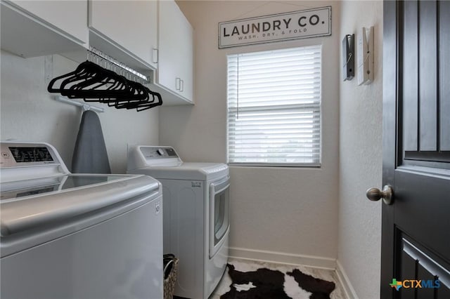 1531 Esser Xing, Canyon Lake, TX 78132 - laundry room featuring separate washer and dryer and cabinet space
