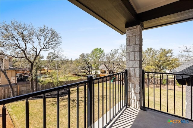 12 Lago Viento Ln, Belton, TX 76513 - view of balcony