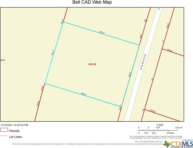 1443 King Ranch Rd, Salado TX, 76571 land for sale