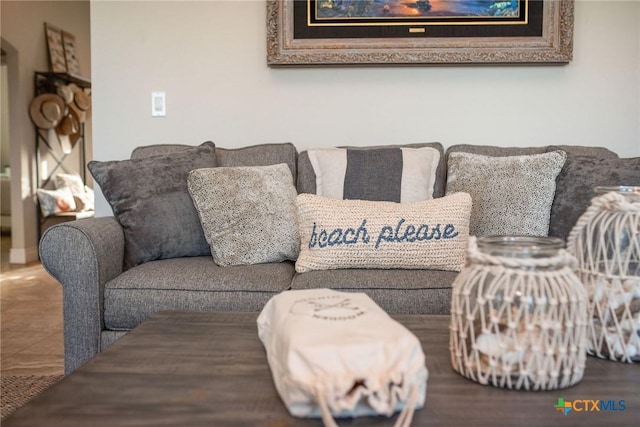 261 E Burgundy Bay Prt, Oconnor, TX 77982 - view of living room