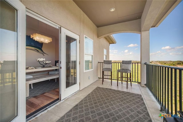 261 E Burgundy Bay Prt, Oconnor, TX 77982 - view of balcony