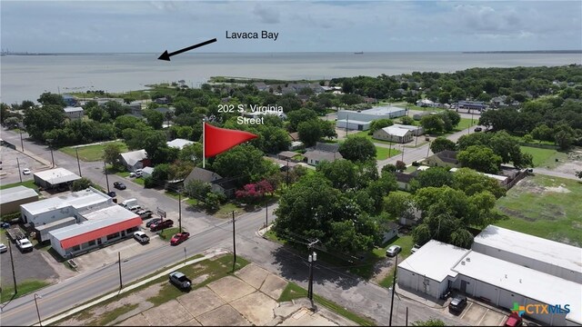202 S Virginia St, Port Lavaca, TX 77979 - drone / aerial view of a large body of water