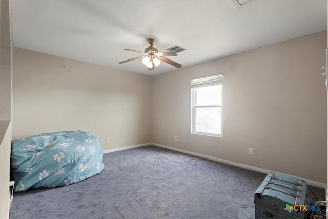4203 Rambling Range Dr, Killeen, TX 76549 - carpeted empty room with a ceiling fan and baseboards