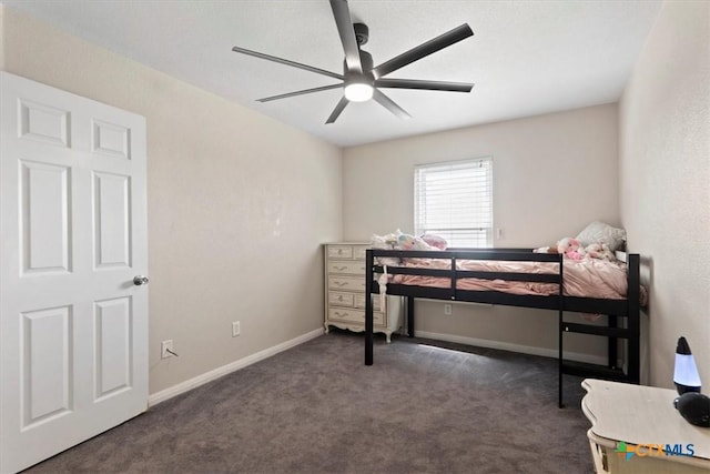 4203 Rambling Range Dr, Killeen, TX 76549 - bedroom with carpet and a ceiling fan