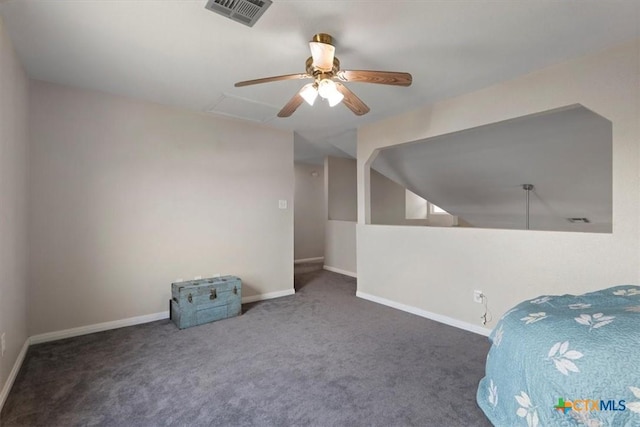 4203 Rambling Range Dr, Killeen, TX 76549 - unfurnished bedroom featuring carpet and a ceiling fan