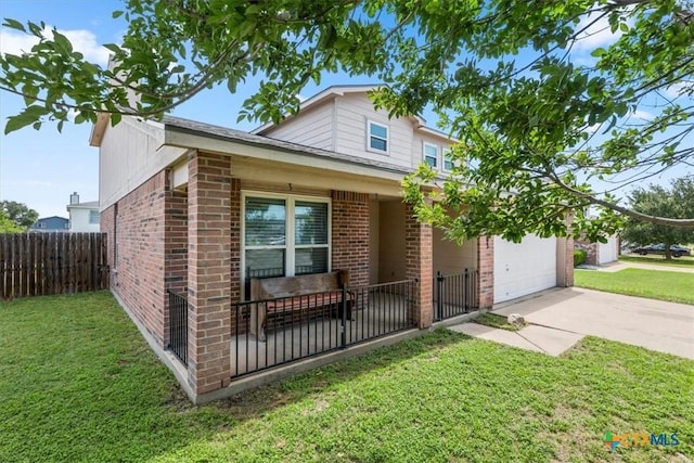 4203 Rambling Range Dr, Killeen, TX 76549 - traditional-style house featuring brick siding and driveway