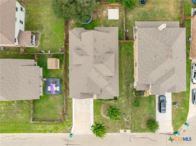 drone / aerial view