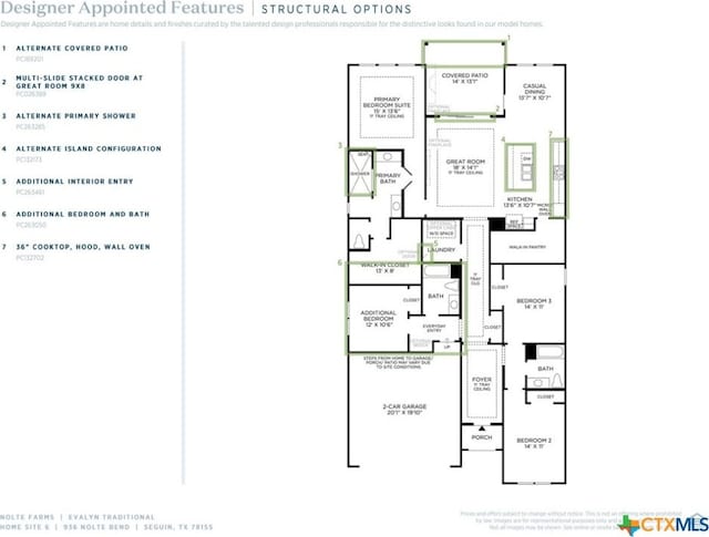 936 Nolte, Seguin, TX 78155 - floor plan / room layout