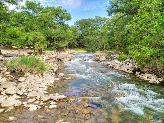 view of water feature