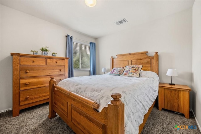 3610 Parkmill Dr, Killeen, TX 76542 - bedroom featuring dark colored carpet