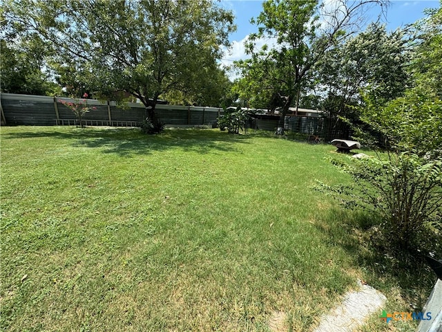 view of yard