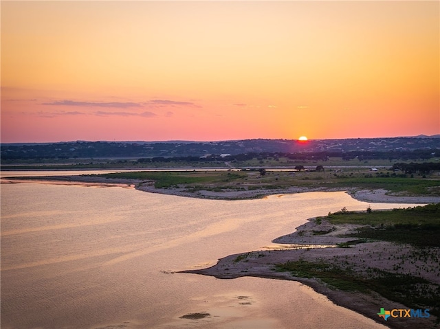 property view of water