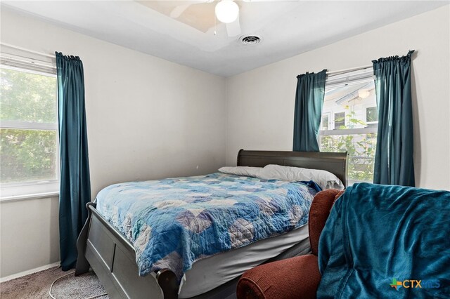 603 S 13th St, Copperas Cove, TX 76522 - bedroom featuring carpet flooring and ceiling fan